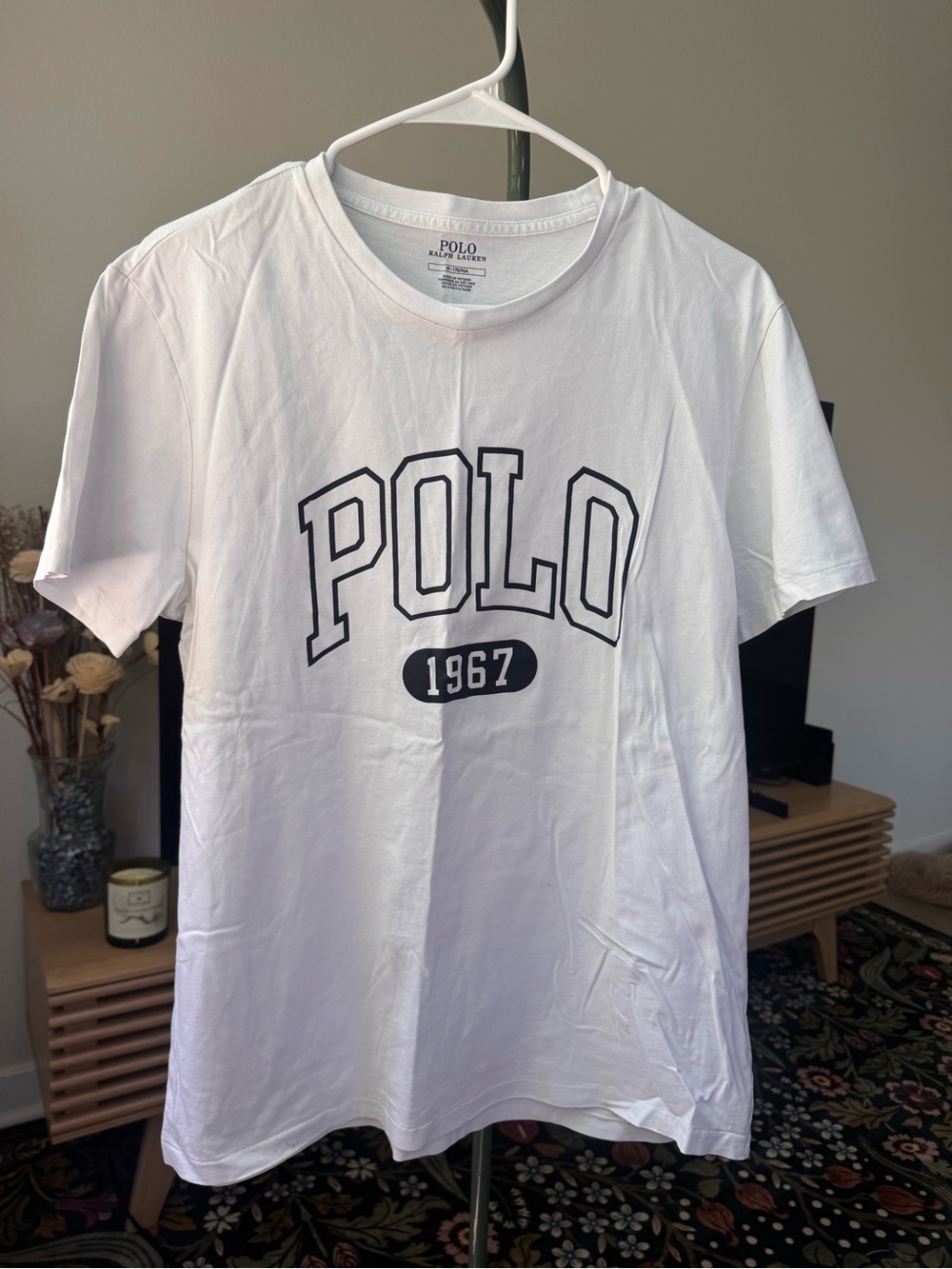 Polo by Ralph Lauren White Graphic 'POLO 1967' Short Sleeve Tee